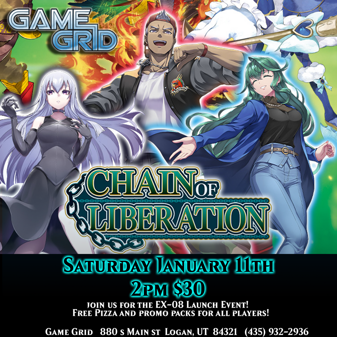 Chain of Liberation launch Party!