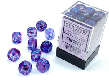 12mm D6 Brick: Nebula - Nocturnal/Blue (36)