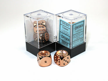 16mm D6 Pair: Plated - Copper