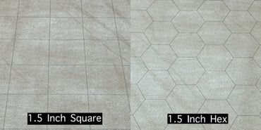 Reversible Megamat 1½" Squares & 1½"" Hexes