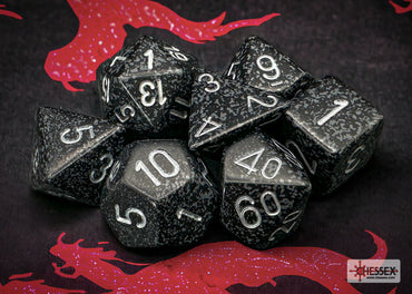 RPG Dice Set: Speckled - Ninja