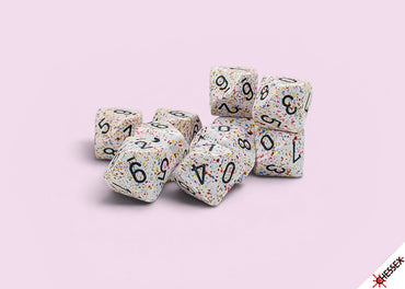 D10 Dice Set: Speckled - Birthday