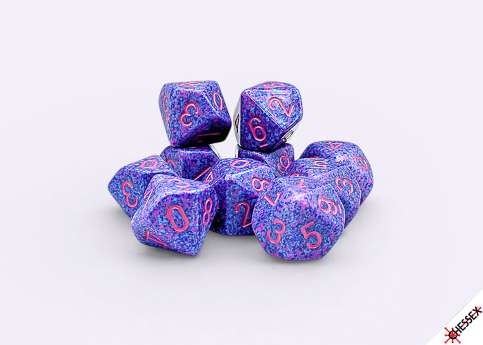 D10 Dice Set: Speckled - Purple Passion