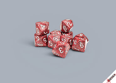 D10 Dice Set: Speckled - Lava Stone