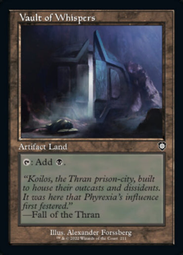 Vault of Whispers (Retro) [The Brothers' War Commander]