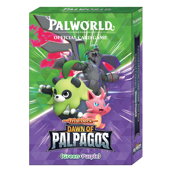 Palworld TCG: Dawn of Palpagos - Green Purple Trial Deck