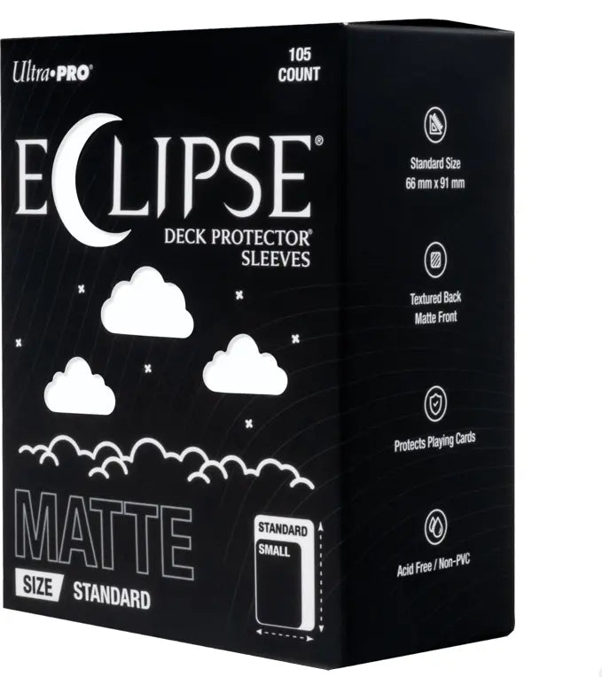 Eclipse Sleeves: Matte - Arctic white (105ct)