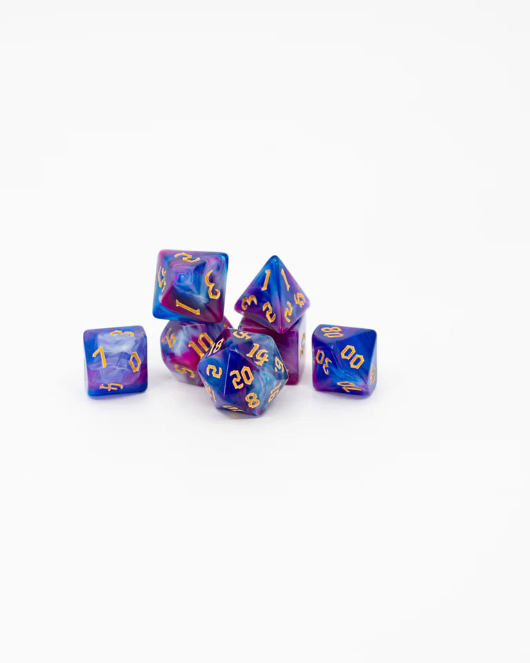 Acrylic RPG Dice Set: Witchlight Carnival