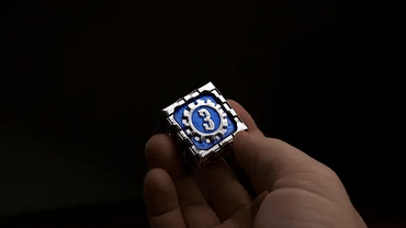 17mm Fidget D6: Tanished Gold