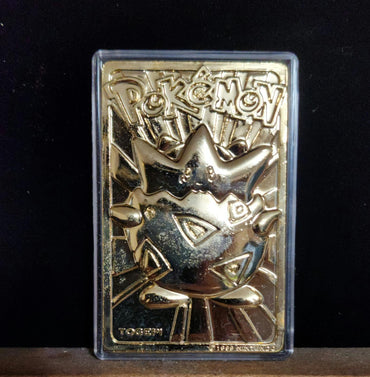 23 Karat Gold Plated Trading Card - Togepi