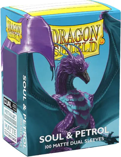 Dragon Shield: Dual Matte Sleeves - Soul & Petrol (100ct)