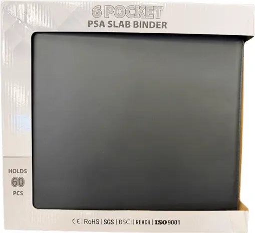 PSA Slab Binder: Grey (6-Pocket)