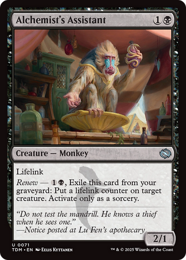Alchemist's Assistant [Tarkir: Dragonstorm]