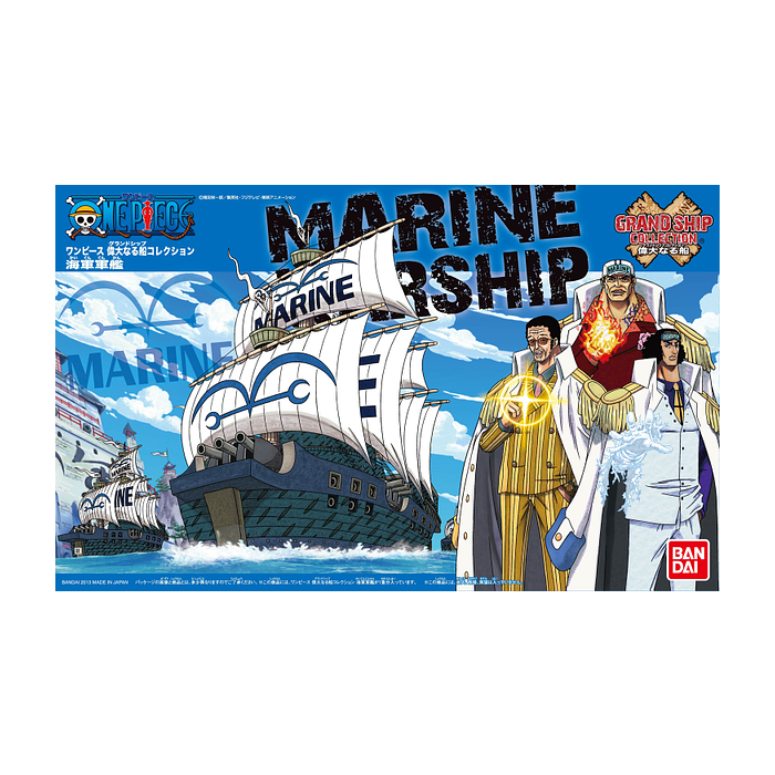 One Piece: Grand Ship Collection Model Kit - #007 "Marine Ship"