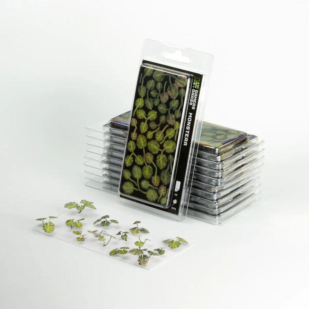 Static Tuft Laser Plants: Monstera