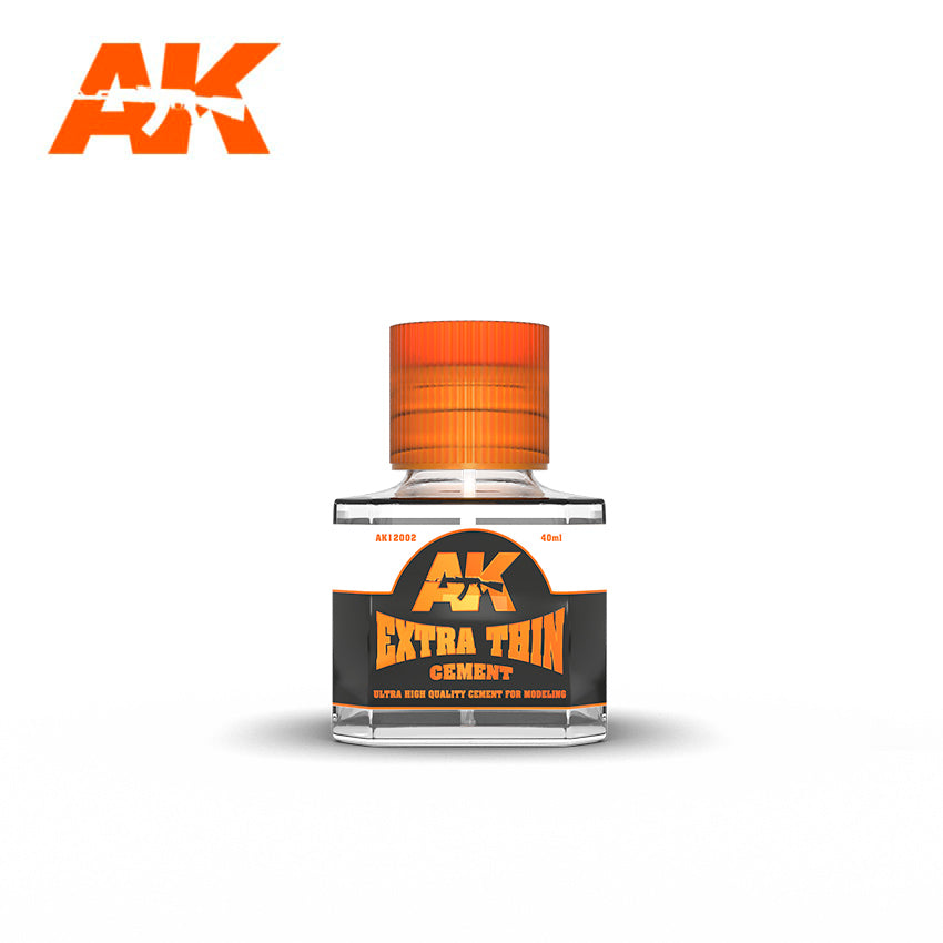 AK Interactive: Extra-Thin Cement (40mL)
