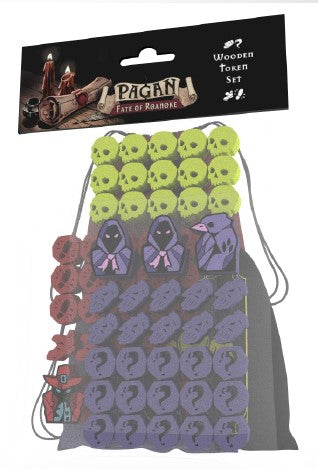 Pagan: Fate of Roanoke - Wooden Tokens