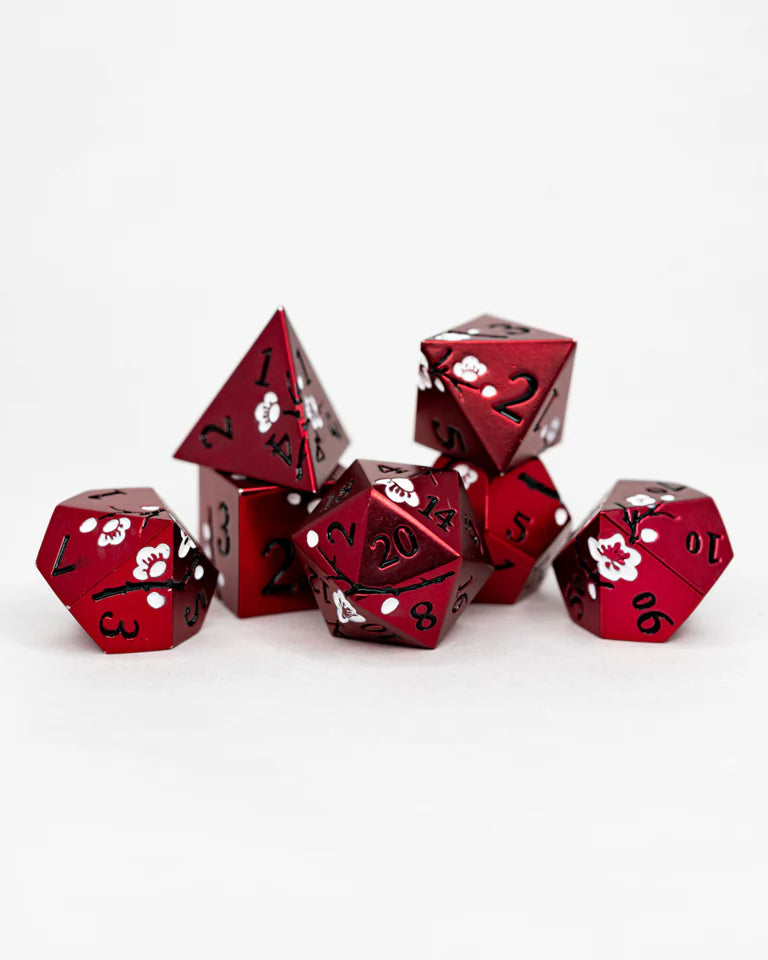 Metal RPG Dice Set: Mirai