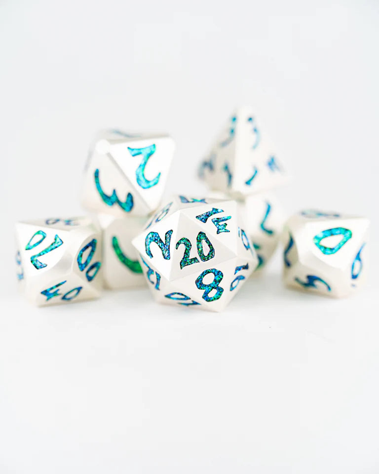 Metal RPG Dice Set: Selesnya
