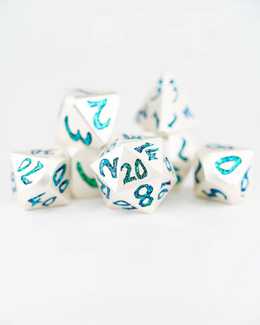 Metal RPG Dice Set: Selesnya
