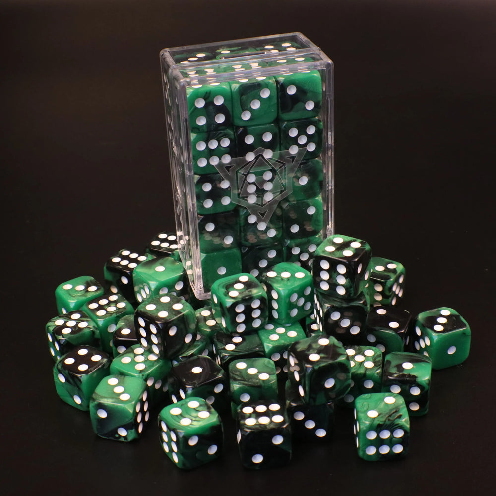 Nocturne and Veridian 30 ct. d6 Dice Set