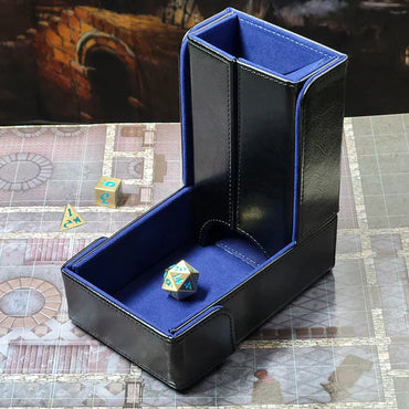 The Keep Dice Tower & Tray: Blue