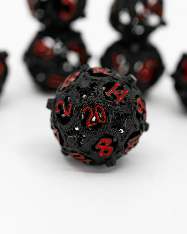Metal RPG Dice Set: Strangest Things