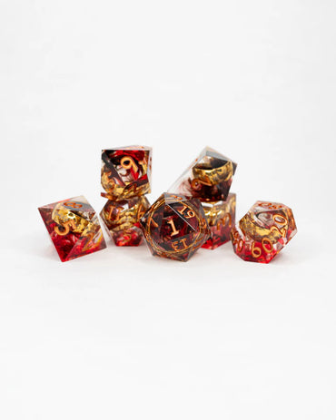 Sharp Edge RPG Dice Set: One for the Dark Lord
