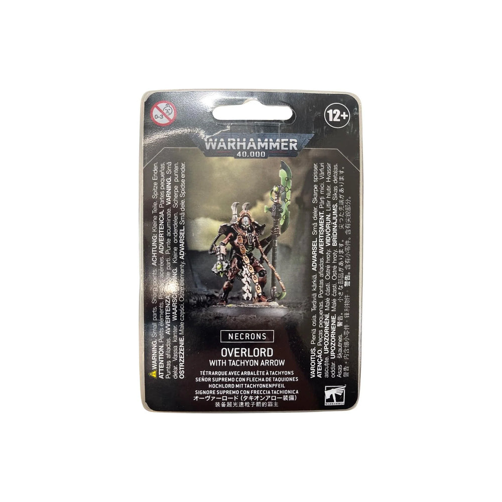 Necrons: Overlord with Tachyon Arrow