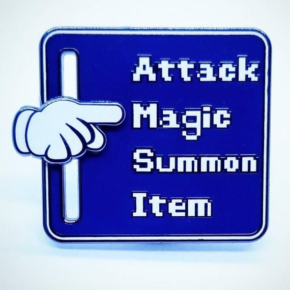 Enamel Pin: Final Fantasy Menu