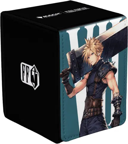 Alcove Flip Deck Box: Final Fantasy - Cloud Ex-SOLDIER (100+)
