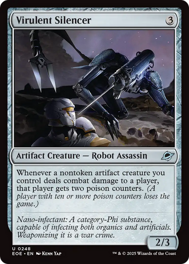Virulent Silencer [Edge of Eternities]