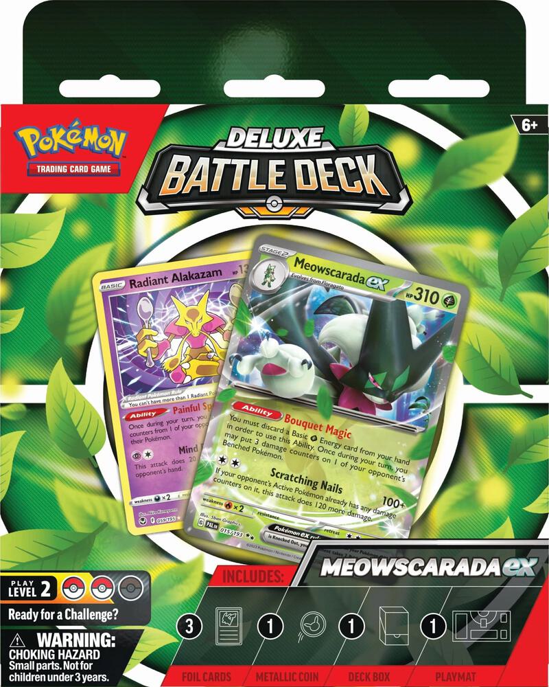 Deluxe Battle Deck: Quaquaval EX / Meowscarada Ex