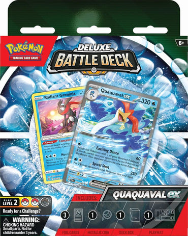 Deluxe Battle Deck: Quaquaval EX / Meowscarada Ex