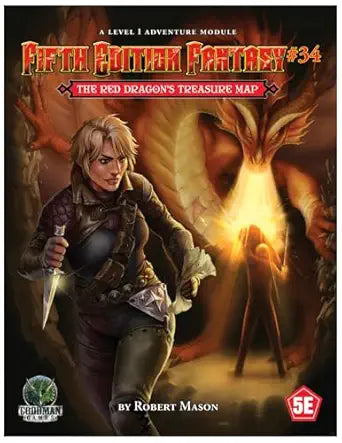 Fifth Edition Fantasy #34: Red Dragon's Treasure Map