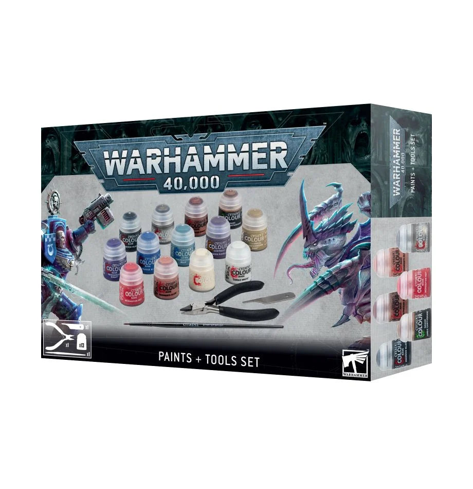 Paints & Tools Set (40k 10th Edition)