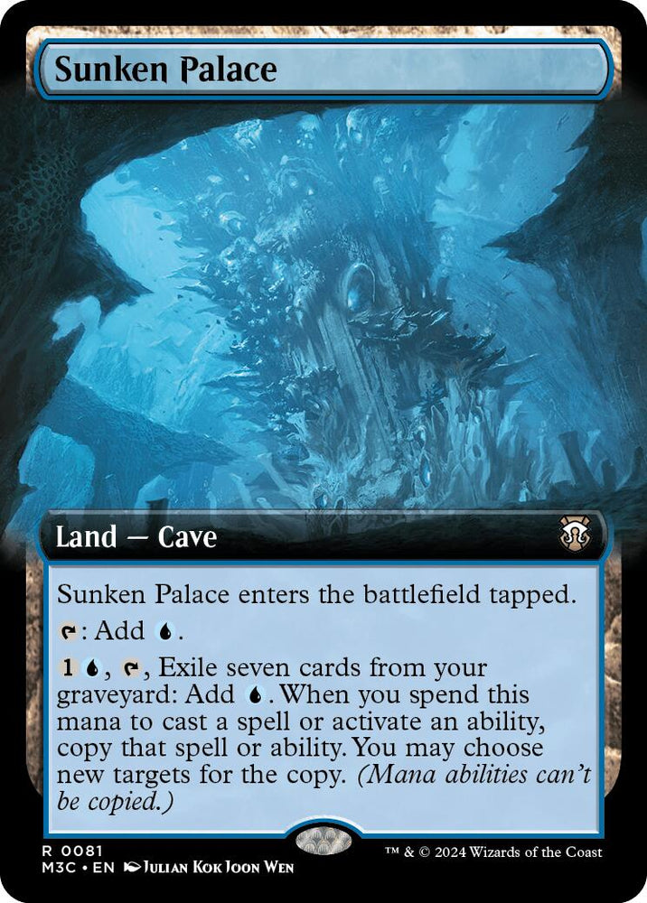 Sunken Palace (Extended Art) [Modern Horizons 3 Commander]