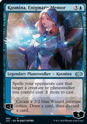 Magic The Gathering Fleece Blanket: Kasmina