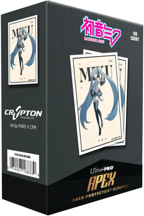 Apex Deck Protector Sleeves: Miku (105ct)