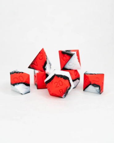 Silicone RPG Dice Set: Incredible