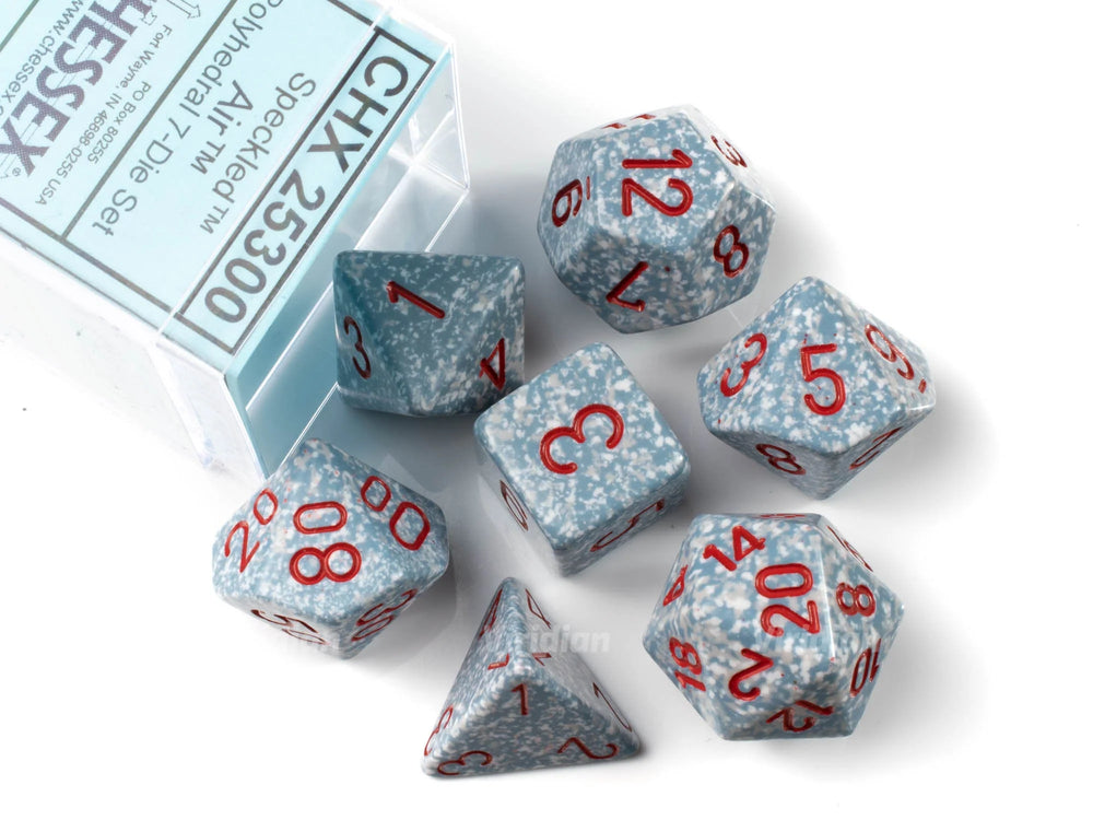 Chessex 7-Die Set: Speckled Air