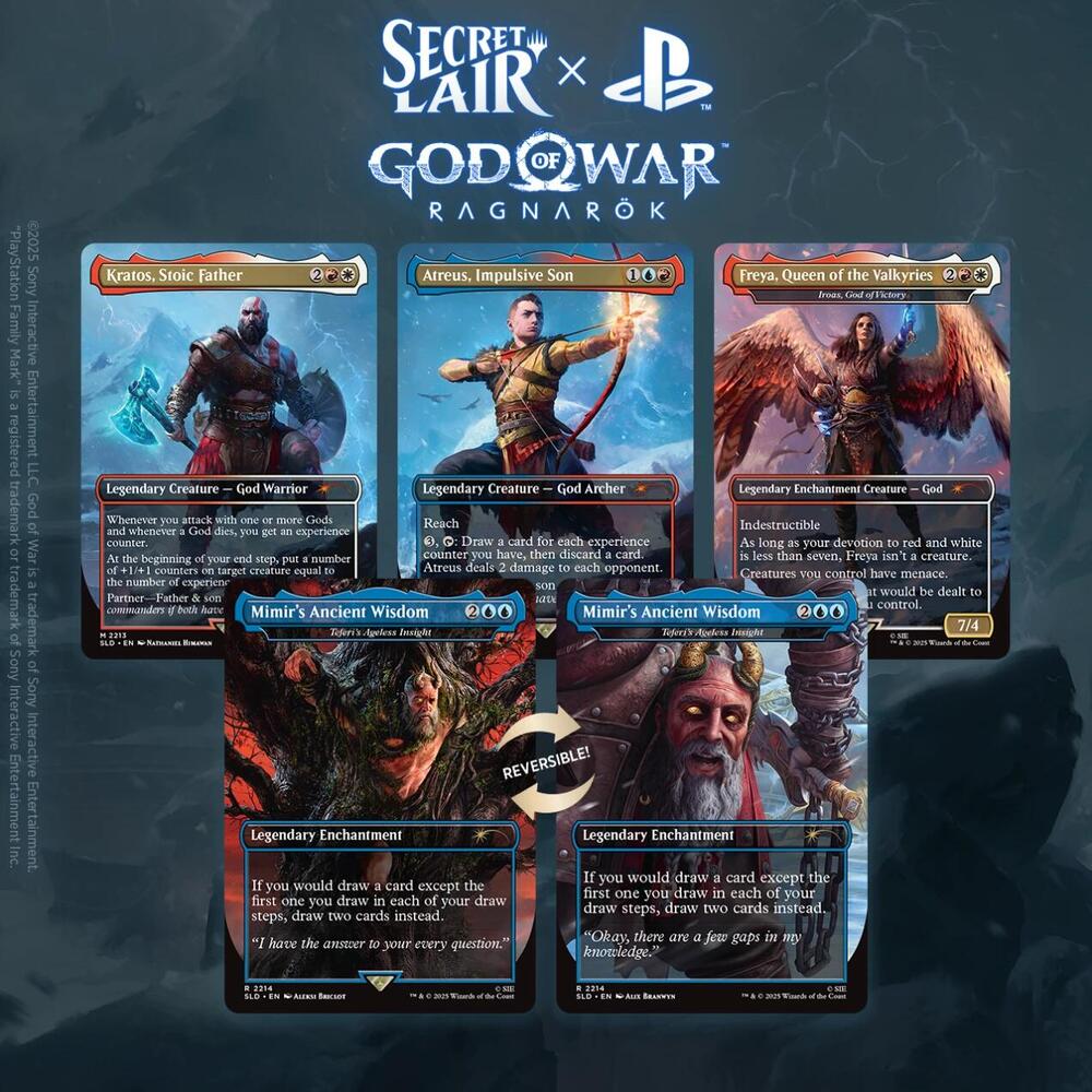 Secret Lair x God Of War