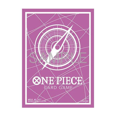 One Piece Sleeves: Card Back (Purple)