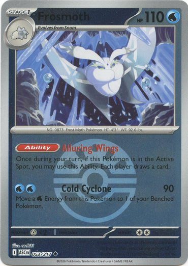 Frosmoth (053/217) (Friend Ball) [Mega Evolution: Ascended Heroes]