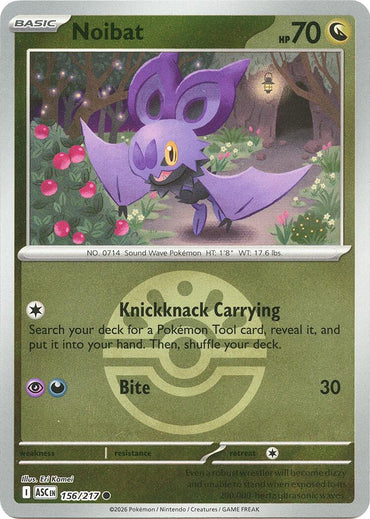 Noibat (156/217) (Friend Ball) [Mega Evolution: Ascended Heroes]