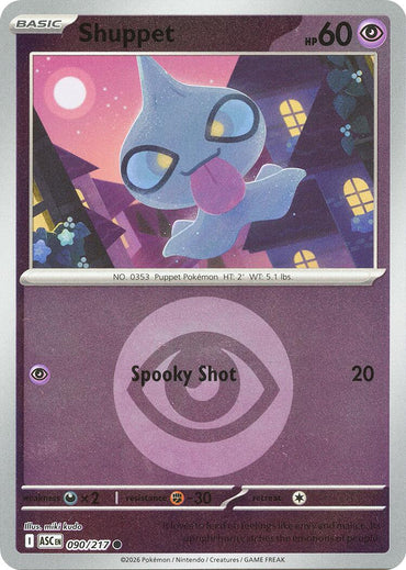 Shuppet (090/217) (Energy Symbol Pattern) [Mega Evolution: Ascended Heroes]
