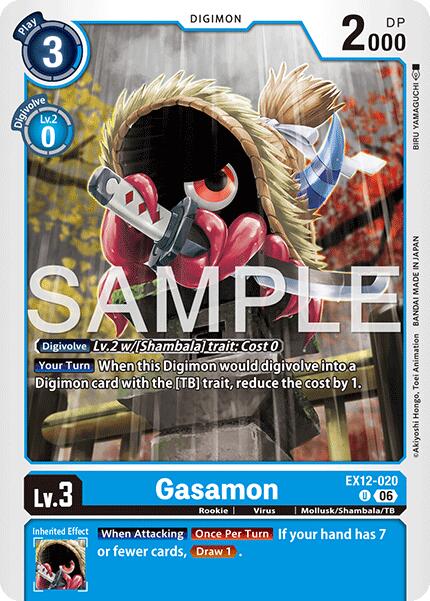 Gasamon [EX12-020] [Digital World Shambala]