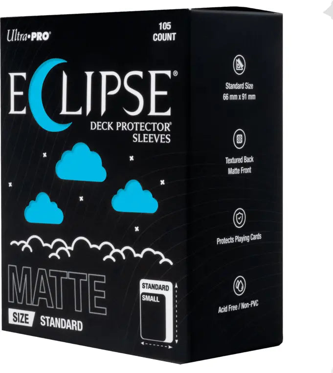 Eclipse Sleeves: Matte - Sky Blue (105ct)