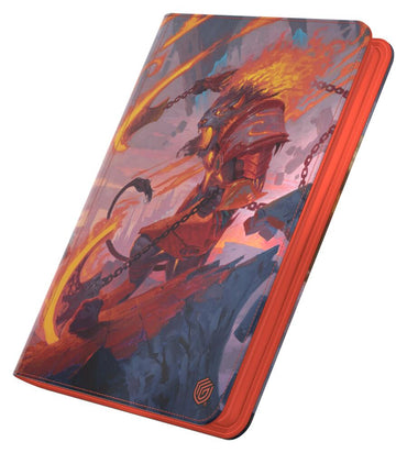 Xenoskin Zipfolio: 18-Pocket Binder - Ajani Resolute/Ajani Unrelenting