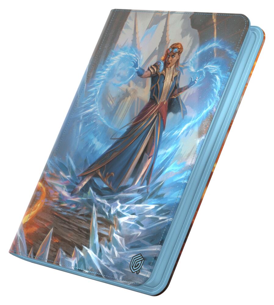 Xenoskin Zipfolio: 18-Pocket Binder - Chandra, Chill of Compliance/Chandra. Torch of Defiance